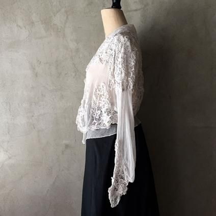 1890~1910's Crocheted lace Blouse(1890~1910年代 クロッシェレース