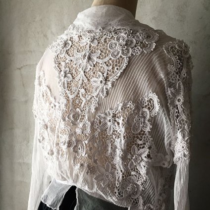 1890~1910's Crocheted lace Blouse18901910ǯ å졼֥饦