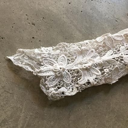 1890~1910's Crocheted lace Blouse(1890~1910年代 クロッシェレース