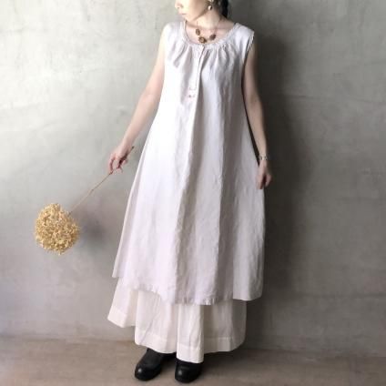 1910~30's Linen Dress(1910~30年代 リネンワンピース)- JeJe 1910~30's Linen Dress(1910~30年代 リネンワンピース)- JeJe