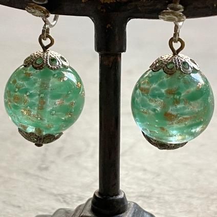 1920~40's Glass Earrings192040ǯ  饹󥰡