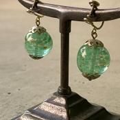 1920~40's Glass Earrings192040ǯ  饹󥰡