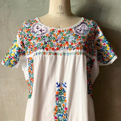 1970's Mexican Embroidery Dress1970ǯ ᥭ ɽԡ