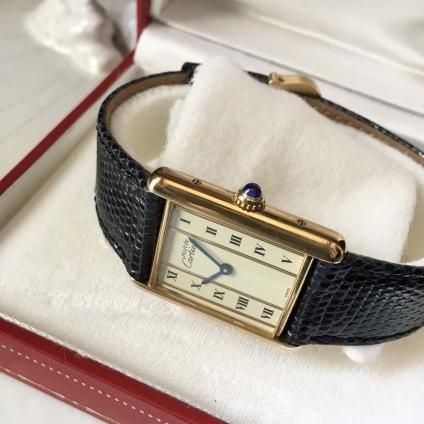 CARTIER MUST TANKʥƥ ޥ 󥯡LM GOLD LINE UNISEX