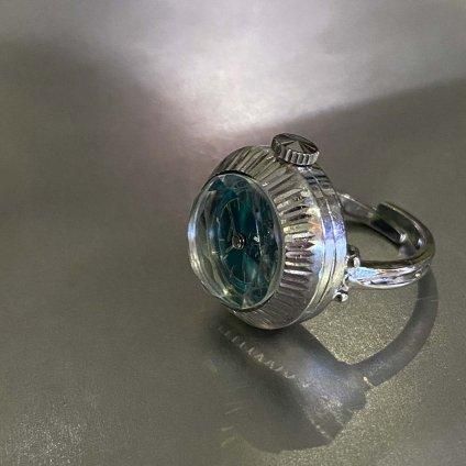 SEIKO RING WATCH (セイコー リングウォッチ) 緑文字盤- JeJe SEIKO RING WATCH (セイコー リングウォッチ) 緑文字盤- JeJe