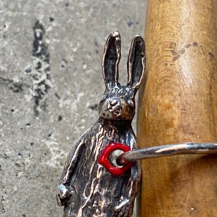 momocreatura Rabbit Hole In Heart Ring Silver（モモクリアチュラ うさぎ リング）シルバー- JeJe  PIANO ONLINE BOUTIQUE 神戸のアンティーク時計,ジュエリー,ファッション専門店