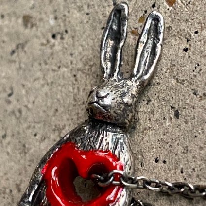 momocreatura Stolen Heart Bunny Necklace Silverʥ⥯ꥢ  ͥå쥹50cm+10cm