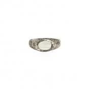 momocreatura Mother of Pearl Signet Ring Smallʥ⥯ꥢ ޥ֥ѡ ͥåȥ ⡼