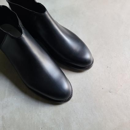 BEAUTIFUL SHOES Middlecut Sidegore（ビューティフルシューズ ミドルカット サイドゴア ）Black - JeJe  PIANO ONLINE BOUTIQUE