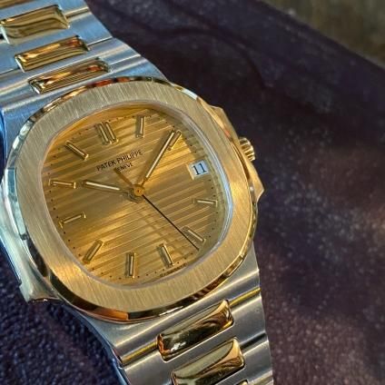 PATEK PHILIPPE NAUTILUS (ѥƥå եå Ρ饹) 18KYG/SS ٥