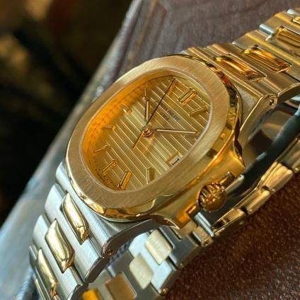 PATEK PHILIPPE NAUTILUS (ѥƥå եå Ρ饹) 18KYG/SS ٥