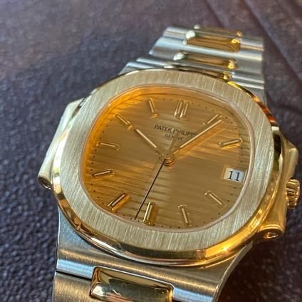 PATEK PHILIPPE NAUTILUS (ѥƥå եå Ρ饹) 18KYG/SS ٥