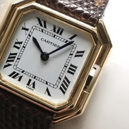 金無垢 カルティエ Cartier 1970年代 サンチュール LM K18YG