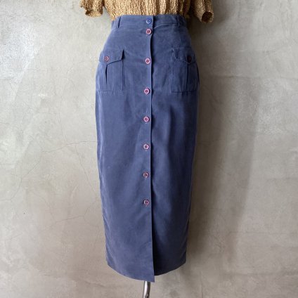 Vintage Front Button Tight Skirt（ヴィンテージ 前ボタン タイト 