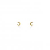 momocreatura  micro Crescent Moon Earrings（マイクロ三日月ピアス ゴールド）