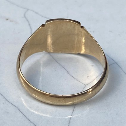 c.1952-53 9KYG Signet Ring Bias Check195253ǯ 9KYG ͥåȥ Хå