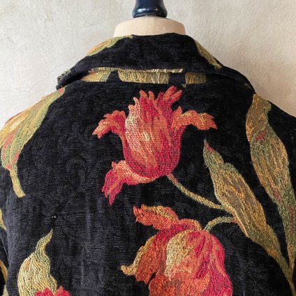 Vintage Flower Pattern Jacket（ヴィンテージ 花柄 ジャケット 