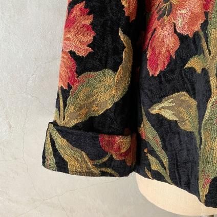 Vintage Flower Pattern Jacketʥơ  㥱åȡ