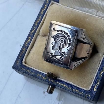 c.193040 Silver Intaglio RingʥС 󥿥ꥪ󥰡˵