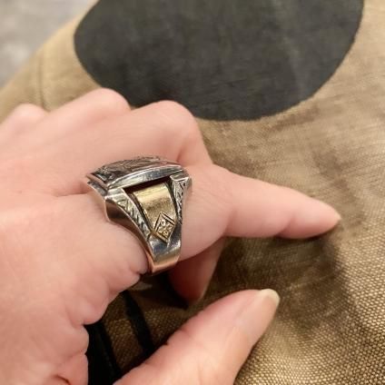 c.193040 Silver Intaglio RingʥС 󥿥ꥪ󥰡˵