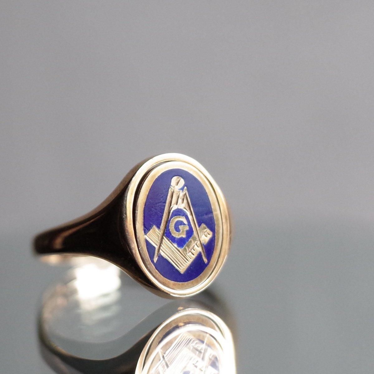 c.1985 9KYG Freemaison Ring1985ǯ 9KYG ե꡼ᥤ