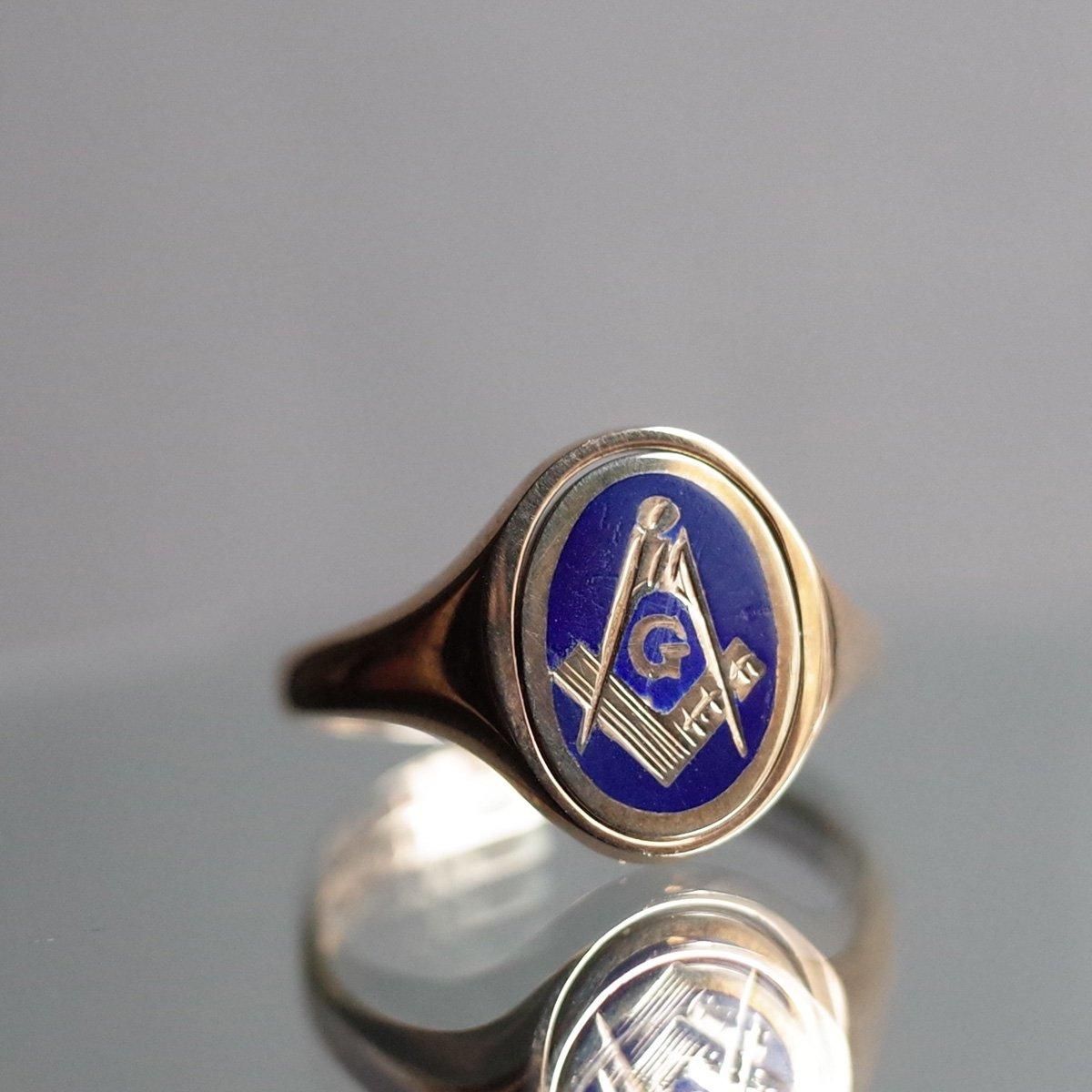c.1985 9KYG Freemaison Ring1985ǯ 9KYG ե꡼ᥤ
