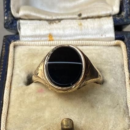 Vintage Signet Ring（ヴィンテージ シグネットリング）Banded