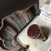 Vintage Signet Ringʥơ ͥåȥ󥰡Carnelian