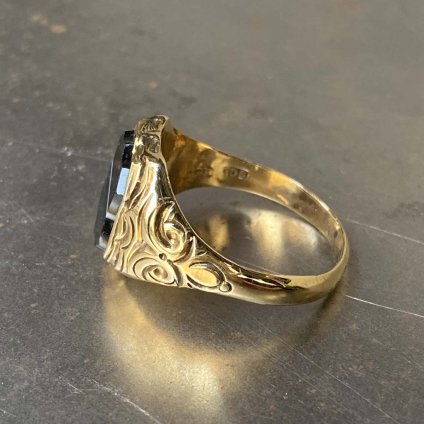 Vintage Signet Ring（ヴィンテージ シグネットリング）Banded Agate
