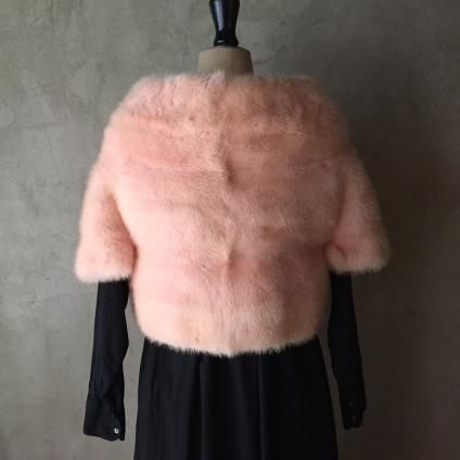 195060's Vintage Real Fur Bolero195060ǯ ơ ꥢ ե ܥ