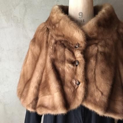 1950~60's Vintage Real Fur Bolero195060ǯ ơ ꥢ ե ܥ