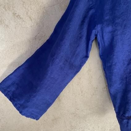 VINCENT JALBERT Pullover Monogramʥ󥻥 ١ ץ륪С ΥɽKlein Blue