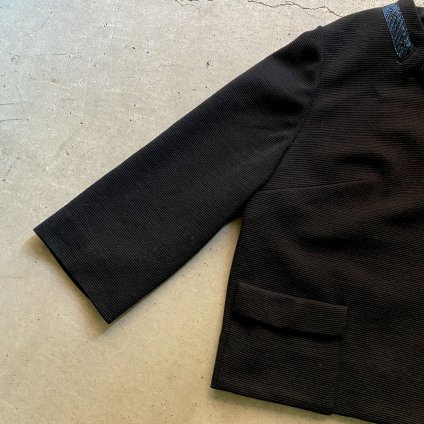 Vintage Black Jacket with Glitter Ribbon Tieʥơ ܥդ 㥱åȡ