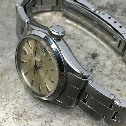 ROLEX OYSTER PERPETUAL LADYDATEʥå  ѡڥ奢 ǥǥȡ˽٥åȥ֥쥹