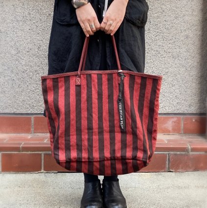 CHRISTIAN PEAU CP LP TOTE （クリスチャン ポー トートバッグ）STRIPE LINEN MAGREB