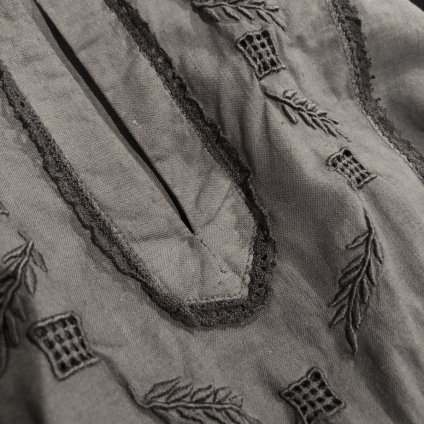 1910~30's Embroidered Cotton Dress191030ǯ ɽ åȥԡ˸