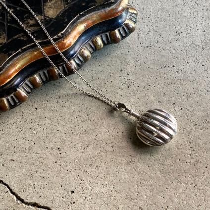 1920~30's Silver Perfume Bottle Necklace（1920～30年代