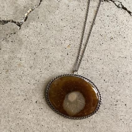 Victorian Agate Brooch（ヴィクトリアン アゲートブローチ）- JeJe