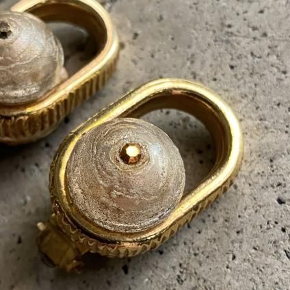 1960's French Monique Vedie Acetate Metal Earrings1960ǯ ե ˥åǥ ơ ᥿ 󥰡Dead Stock