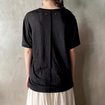 大人気定番商品 suzuki takayuki linen t-shirt（スズキタカユキ リネンTシャツ トップス