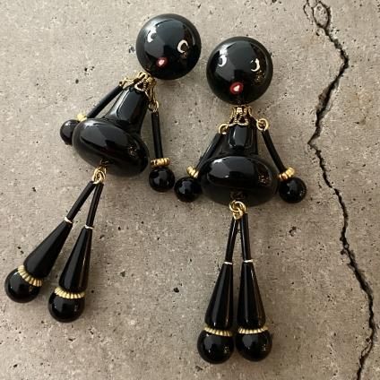 1960's French Bakelite Earring(1960年代 フランス ベークライト