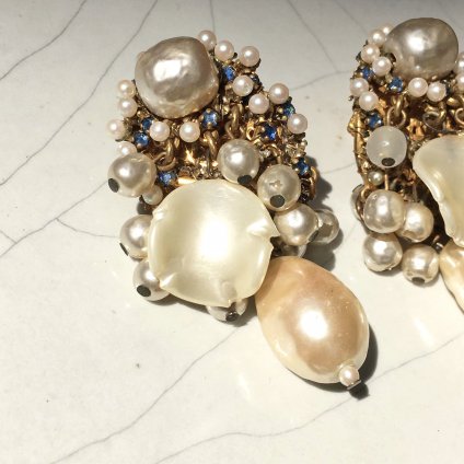 MIRIAM HASKELL Pearl Earringʥߥꥢϥ ѡ 󥰡