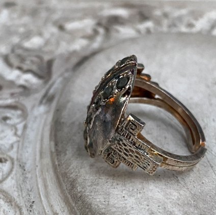 1930's Rene Mittler Marcasite Ring1930ǯ  ߥåȥ졼 ޡȥ󥰡