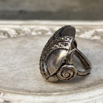 1930's Rene Mittler Marcasite Ring1930ǯ  ߥåȥ졼 ޡ 󥰡