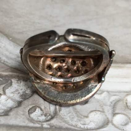 1930's Rene Mittler Paste Ring（1930年代 ルネ ミットレー ペーストガラス リング）