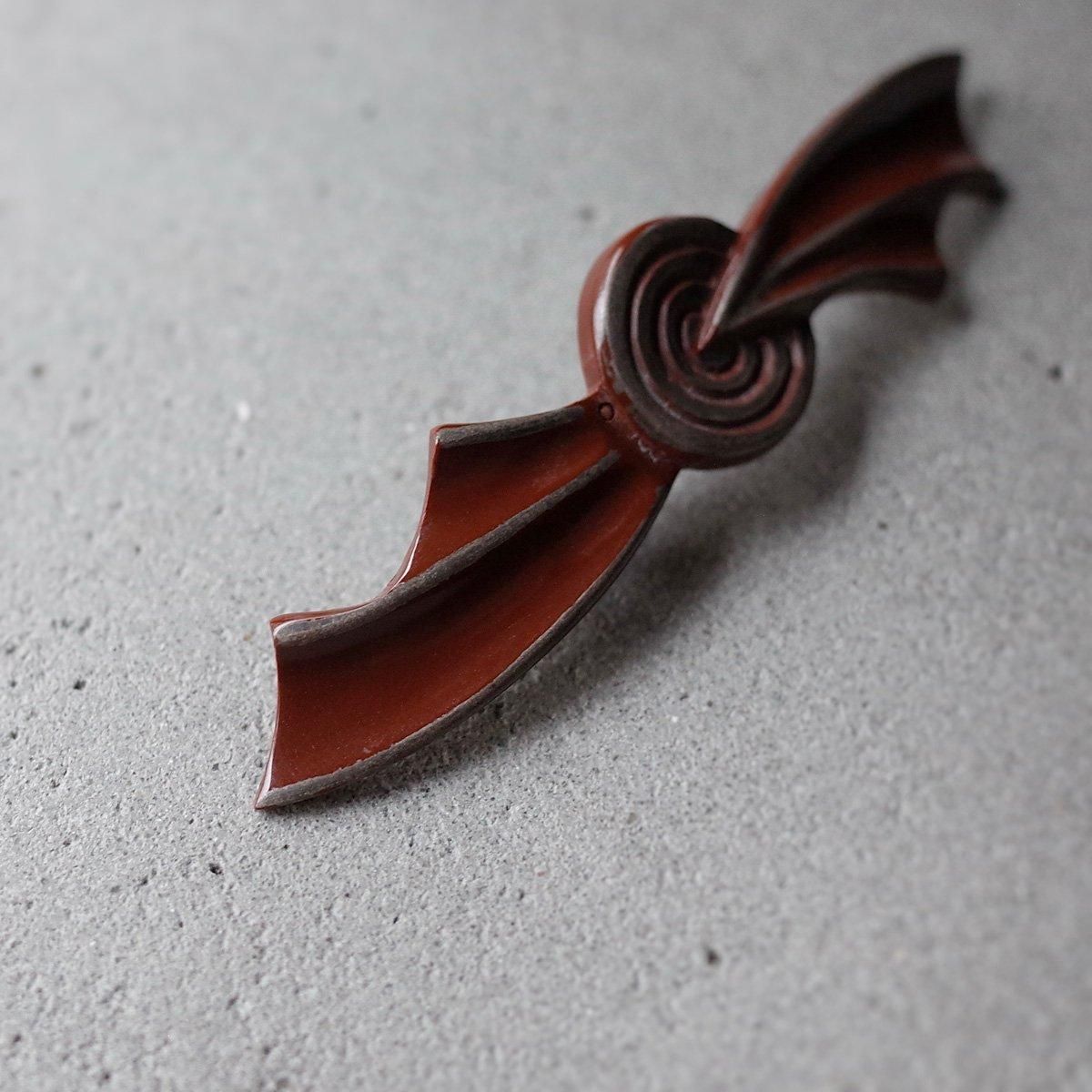 1930's Auguste Bonaz Galalith Brooch1930ǯ 她ȡܥʡ ꥹ ֥