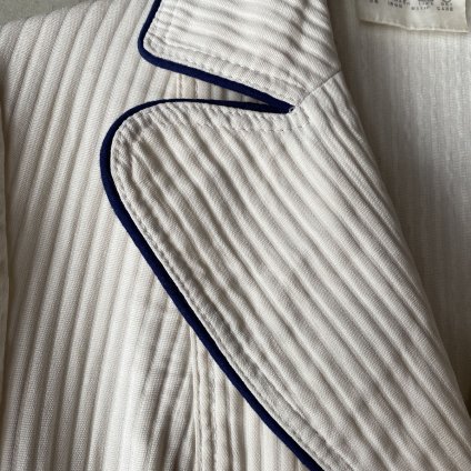 Vintage Stripe Piping Tailor Jaketʥơ ȥ饤ץѥԥ󥰥ơ顼㥱åȡ