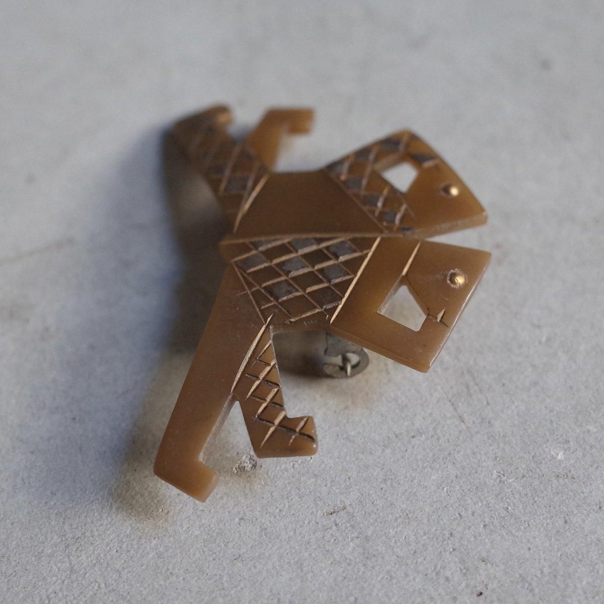1930's Auguste Bonaz Galalith Brooch（1930年代 オーギュスト