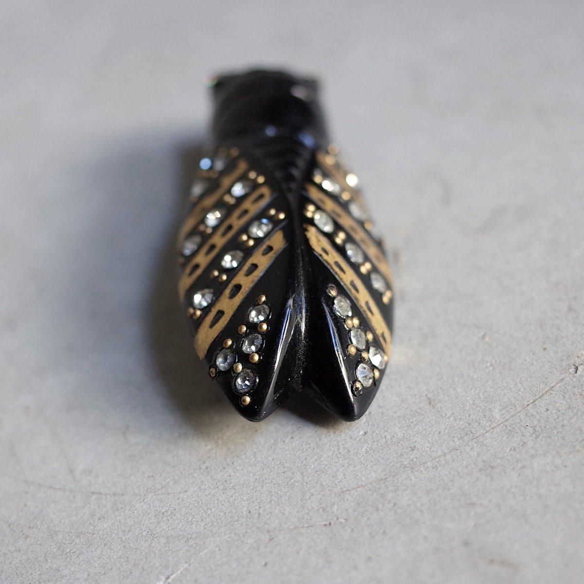1930's Auguste Bonaz Galalith Paste Brooch1930ǯ 她ȡܥʡ ꥹ ڡȥ饹 ֥