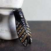 1930's Auguste Bonaz Galalith Paste Brooch1930ǯ 她ȡܥʡ ꥹ ڡȥ饹 ֥